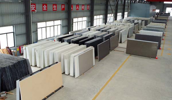 匯晟無(wú)機(jī)石英石展示 
